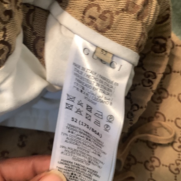Gucci canvas pants worn twice - Picture 3 of 4